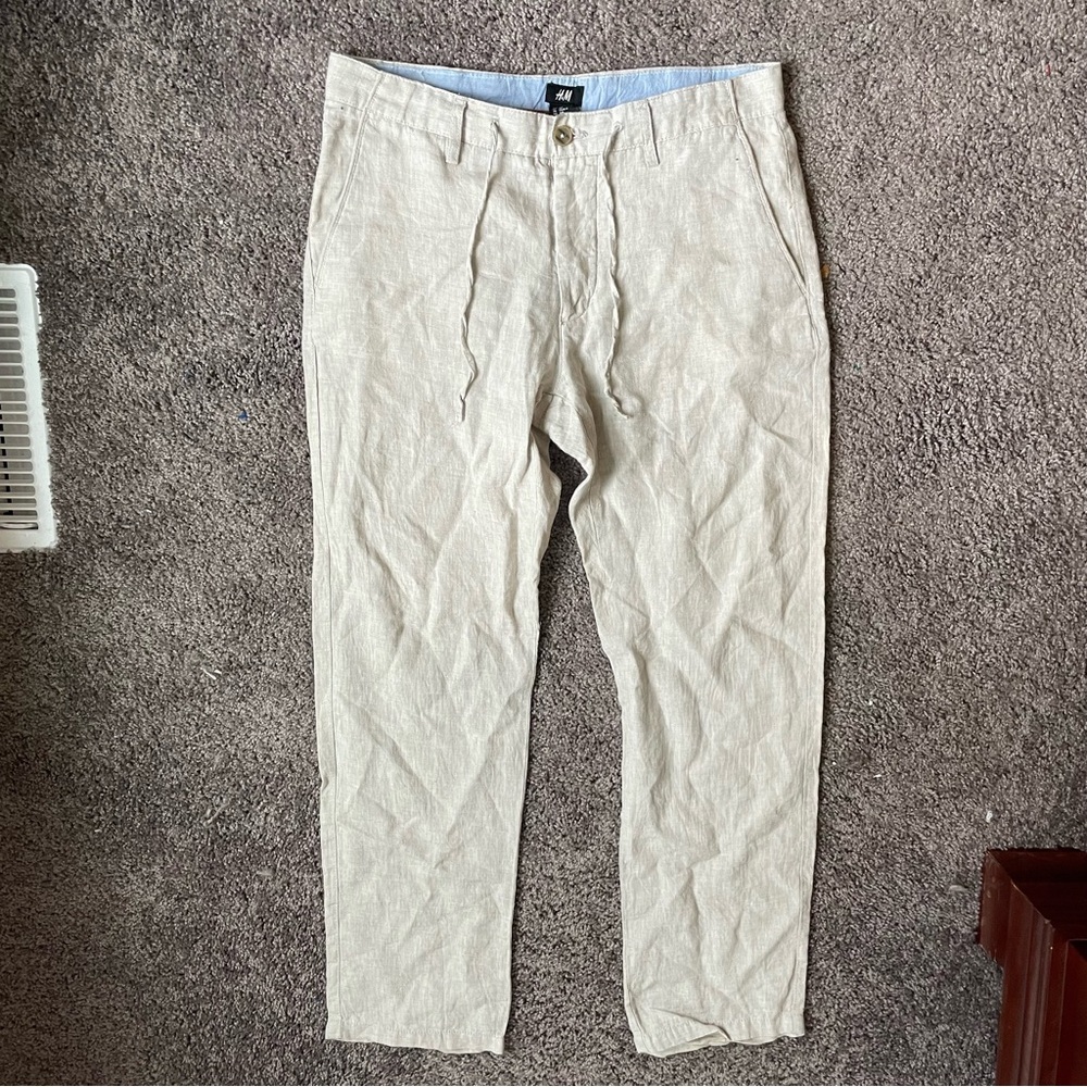 Men's Cream Pants